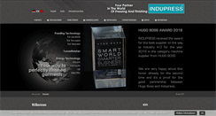 Desktop Screenshot of indupress.de