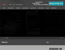 Tablet Screenshot of indupress.de